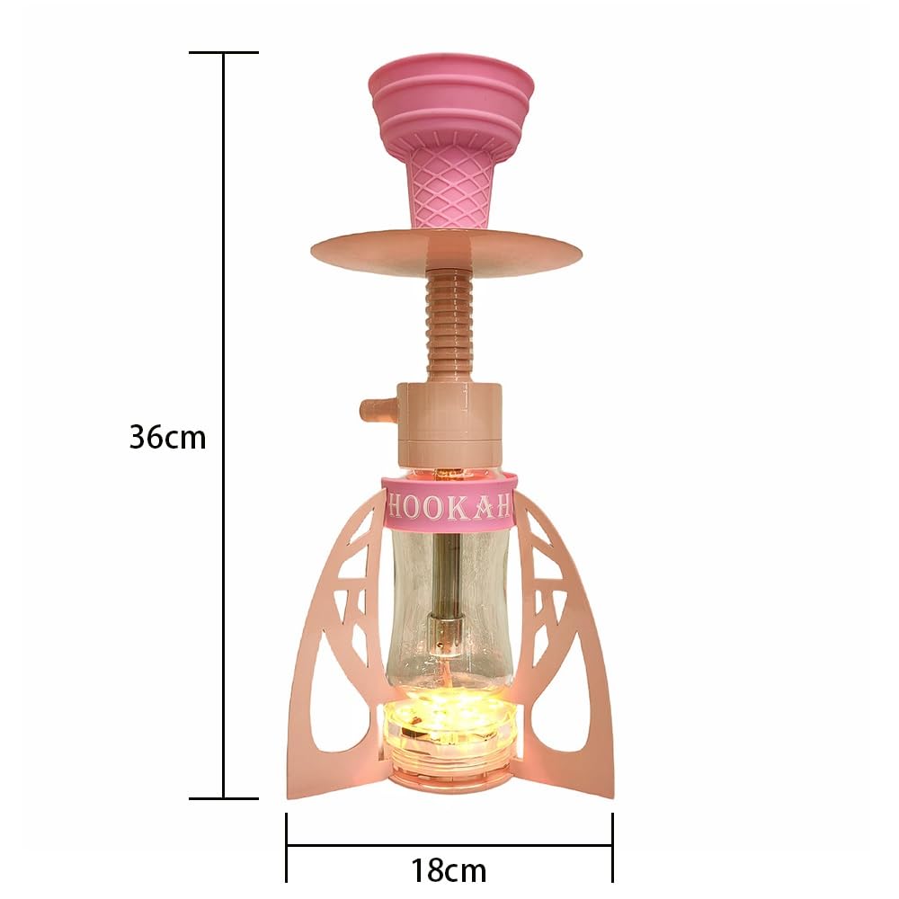 ☆送料無料☆ ロケット 大型 ガラスボング 高さ約40cm 水パイプ シーシャ Amazon.co.jp: LED 水タバコ ロケットの形 シーシャ 本体 水パイプ